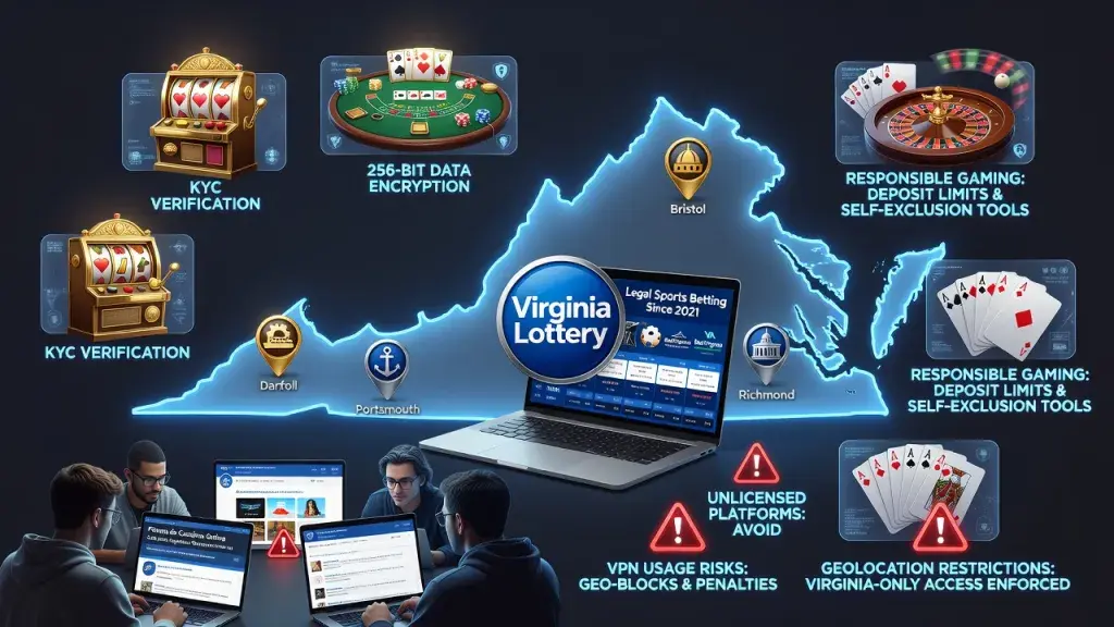 Cassinos Online da Virgínia: Guia Completo sobre Legislação, Segurança e os Melhores Sites para Jogar